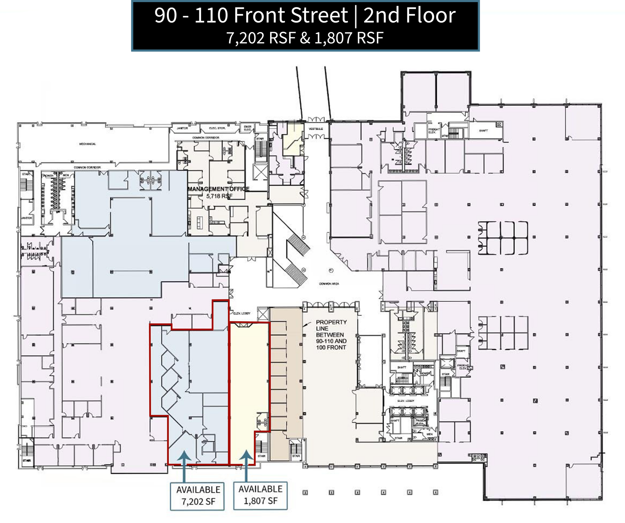 100 Front St, Worcester, MA for lease Floor Plan- Image 1 of 1