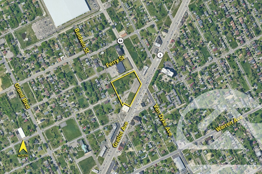 Gratiot Ave, Detroit, MI for sale - Building Photo - Image 1 of 4