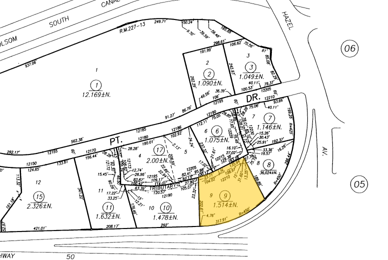 12210 Tributary Ln, Rancho Cordova, CA for sale - Plat Map - Image 2 of 9