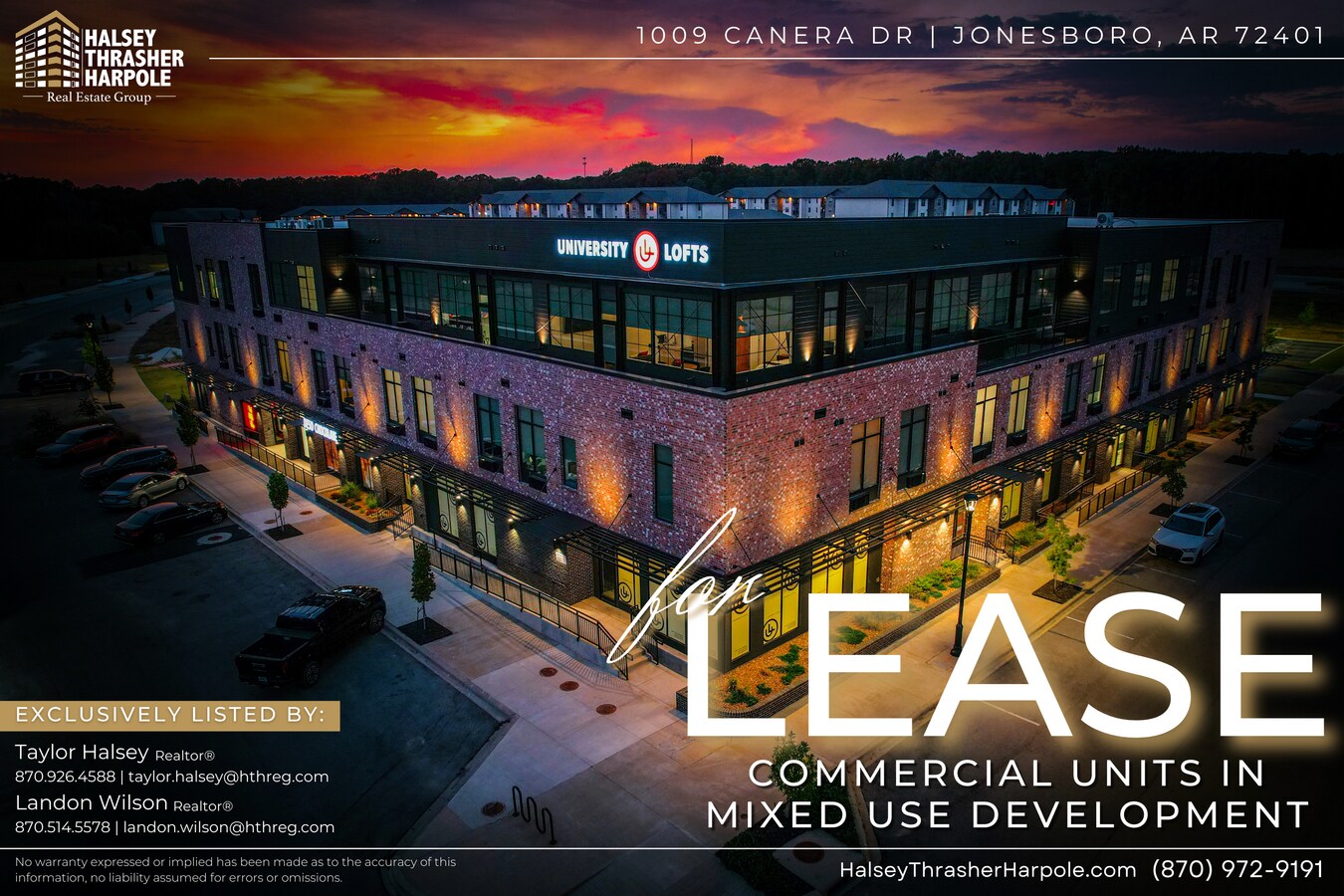 1009 Canera Dr, Jonesboro, AR 72405 University Lofts at Greensborough Village