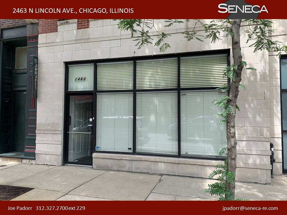 2463 N Lincoln Ave, Chicago, IL for lease Building Photo- Image 1 of 12