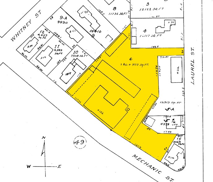 126 Mechanic St, Leominster, MA for lease - Plat Map - Image 3 of 5