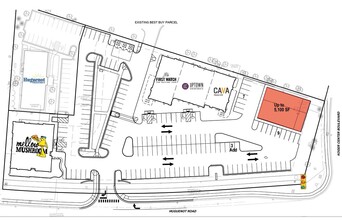 1401 Huguenot Rd, Midlothian, VA for lease Site Plan- Image 1 of 1