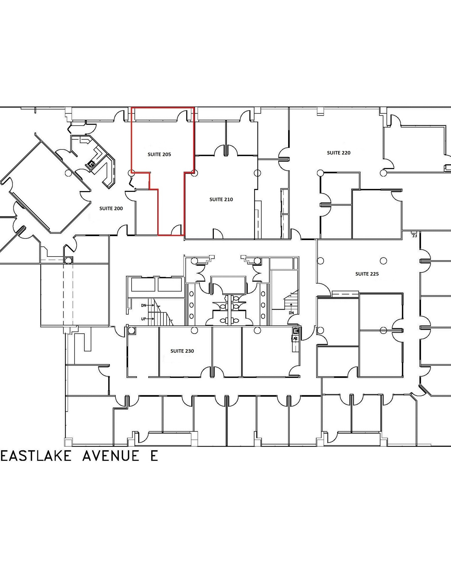 2825 Eastlake Ave E, Seattle, WA for lease Site Plan- Image 1 of 1