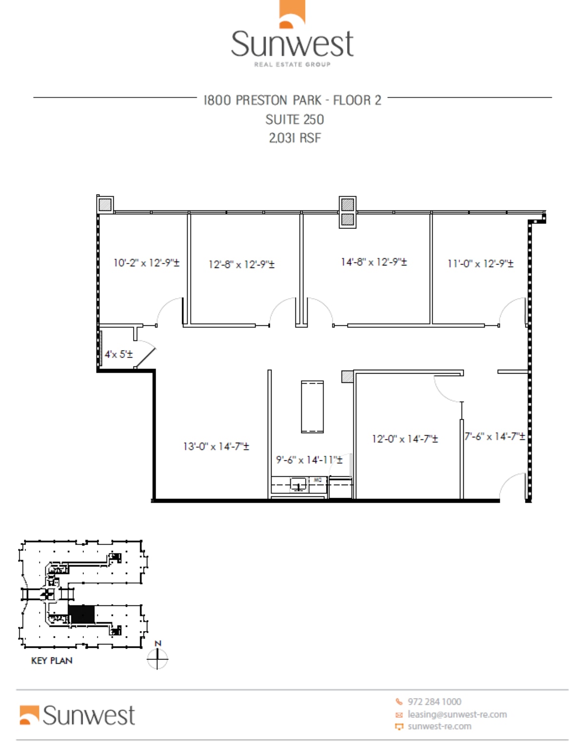 1800 Preston Park Blvd, Plano, TX for lease Floor Plan- Image 1 of 1