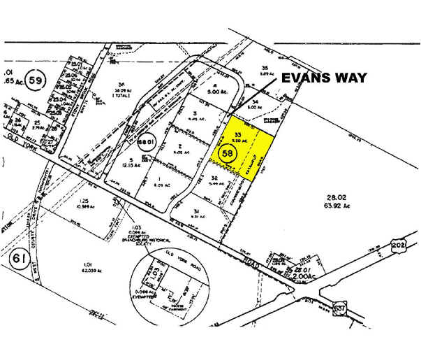 220 Evans Way, Branchburg, NJ for sale Plat Map- Image 1 of 1