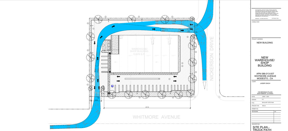 Whitmore Ave & Nickerson Dr, Modesto, CA for sale - Building Photo - Image 3 of 20