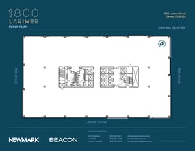 1800 Larimer St, Denver, CO for lease Floor Plan- Image 1 of 1
