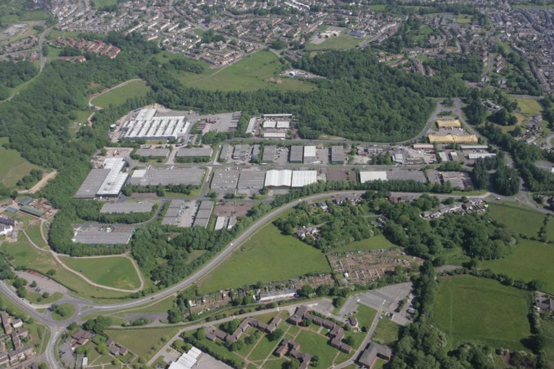 Springvale, Cwmbran for lease - Aerial - Image 3 of 3