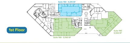 6550 Rock Spring Dr, Bethesda, MD for lease Floor Plan- Image 1 of 1