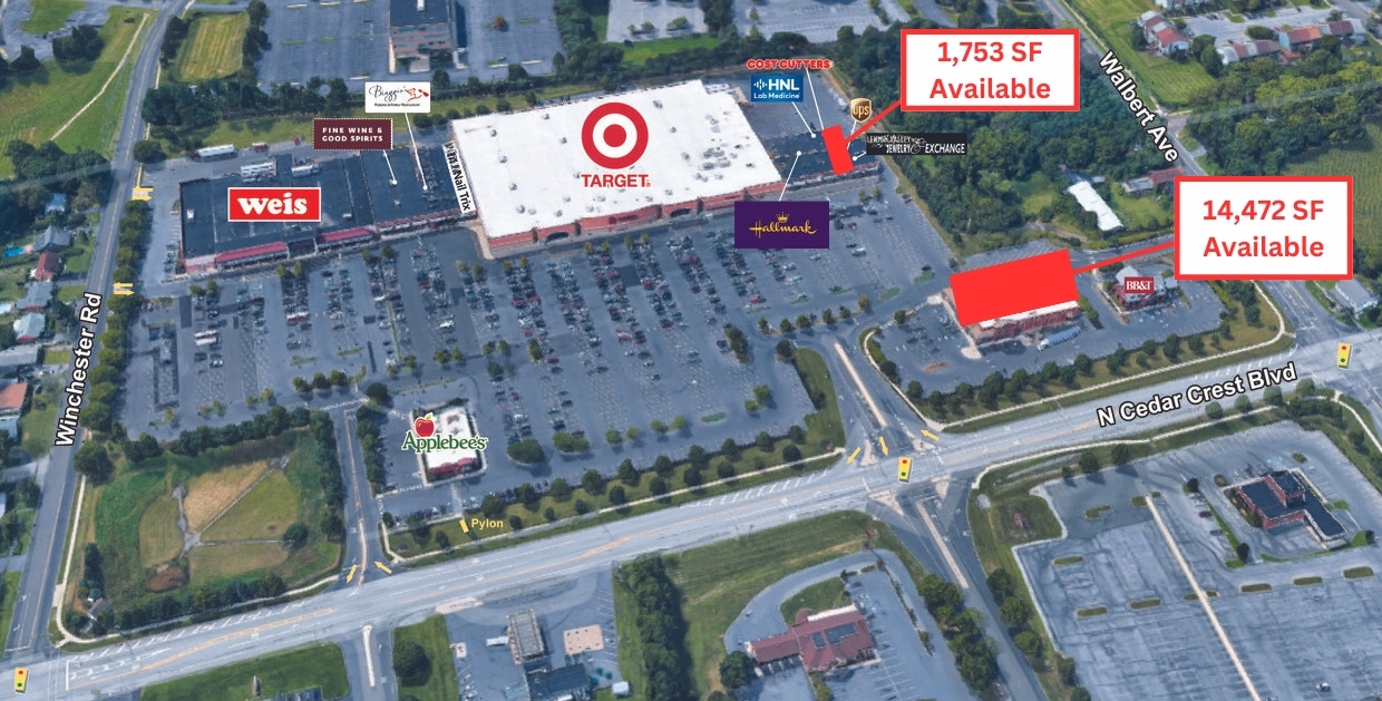 1500 N Cedar Crest Blvd, Allentown, PA 18104 - Crest Plaza Shopping ...