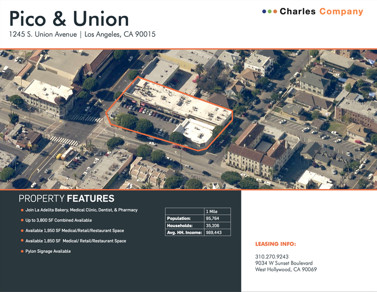 1245 S Union Ave, Los Angeles, CA for lease - Building Photo - Image 1 of 4