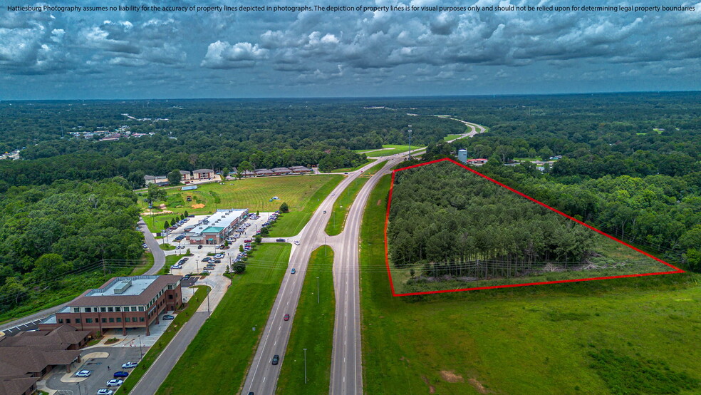 1115 Evelyn Gandy Pky, Petal, MS for sale - Aerial - Image 1 of 6