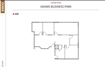 2900 Adams St, Riverside, CA for lease Floor Plan- Image 1 of 1