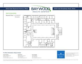 6550 E Broadway Rd, Mesa, AZ for lease Floor Plan- Image 2 of 2