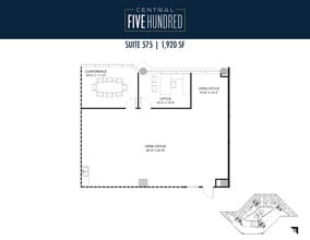500 N Central Expy, Plano, TX for lease Floor Plan- Image 1 of 1