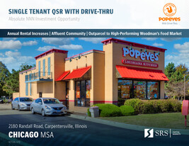 Popeyes | Abs NNN w/ Annual Increases - NNN Property