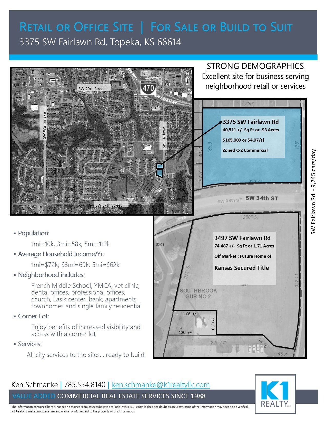 3497 SW Fairlawn Rd, Topeka, KS for sale Other- Image 1 of 1