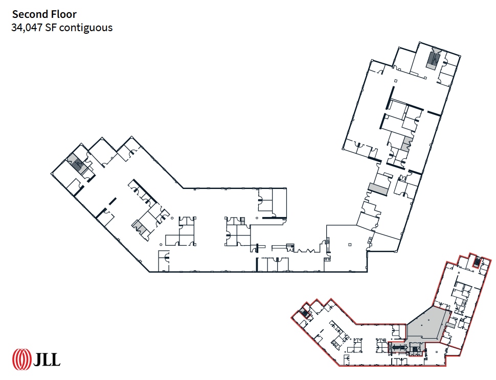 1 Batterymarch Park, Quincy, MA for lease Floor Plan- Image 1 of 2