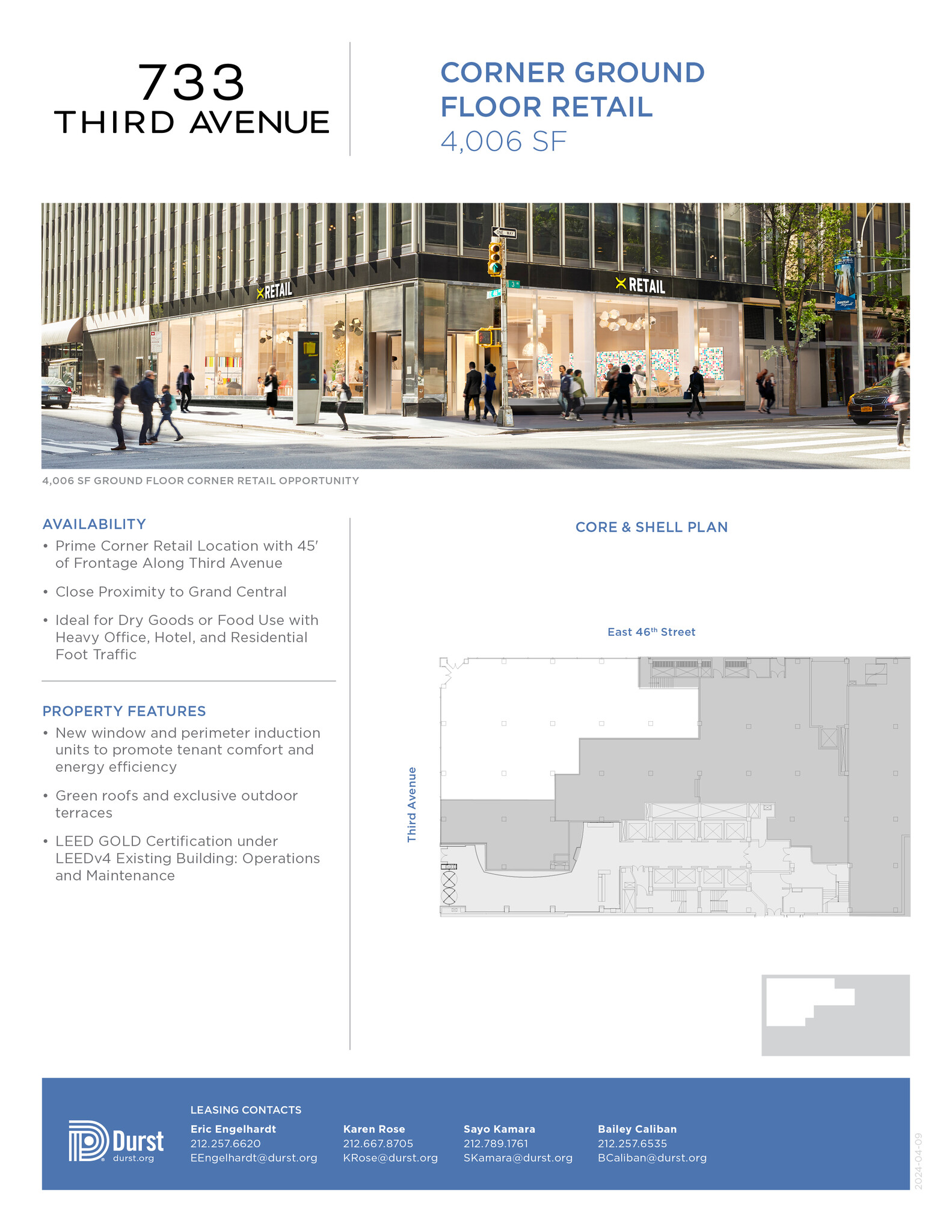 733 Third Ave, New York, NY for lease Building Photo- Image 1 of 1