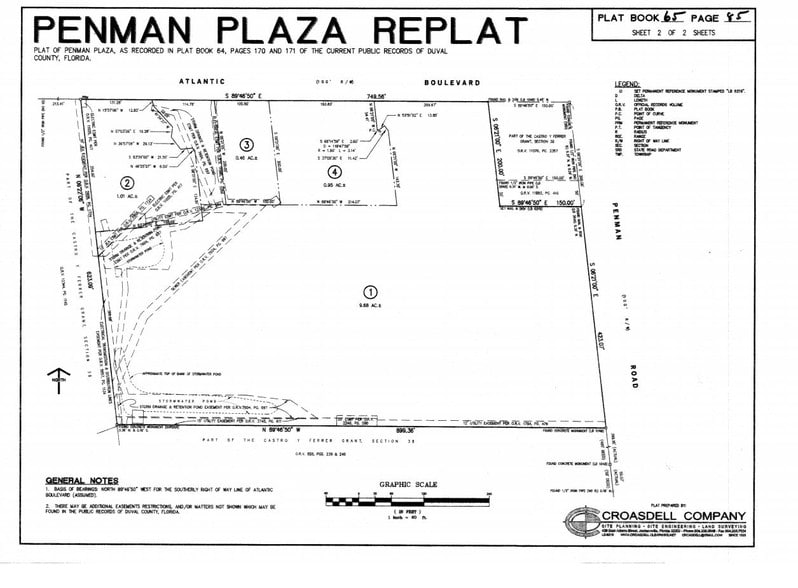1209-1227 Atlantic Blvd, Neptune Beach, FL for lease - Plat Map - Image 3 of 4