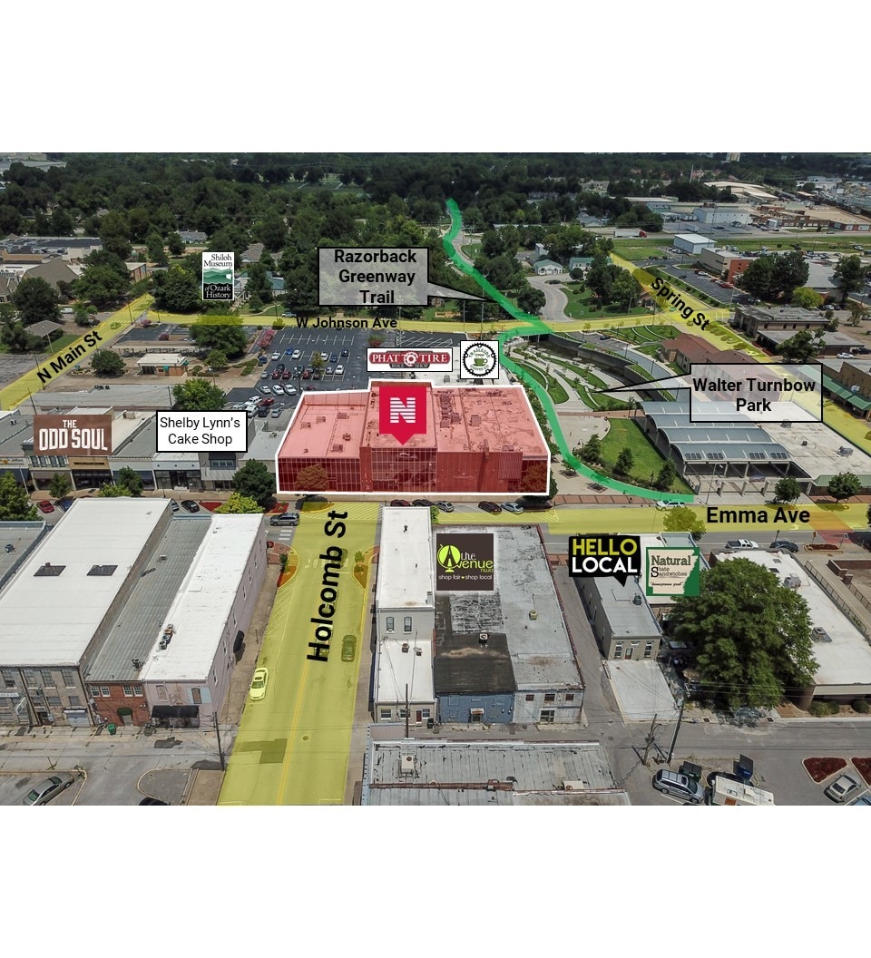 100 W Emma Ave Springdale Ar 72764 Office E For Lease 100 W Emma Ave Springdale Ar 72764
