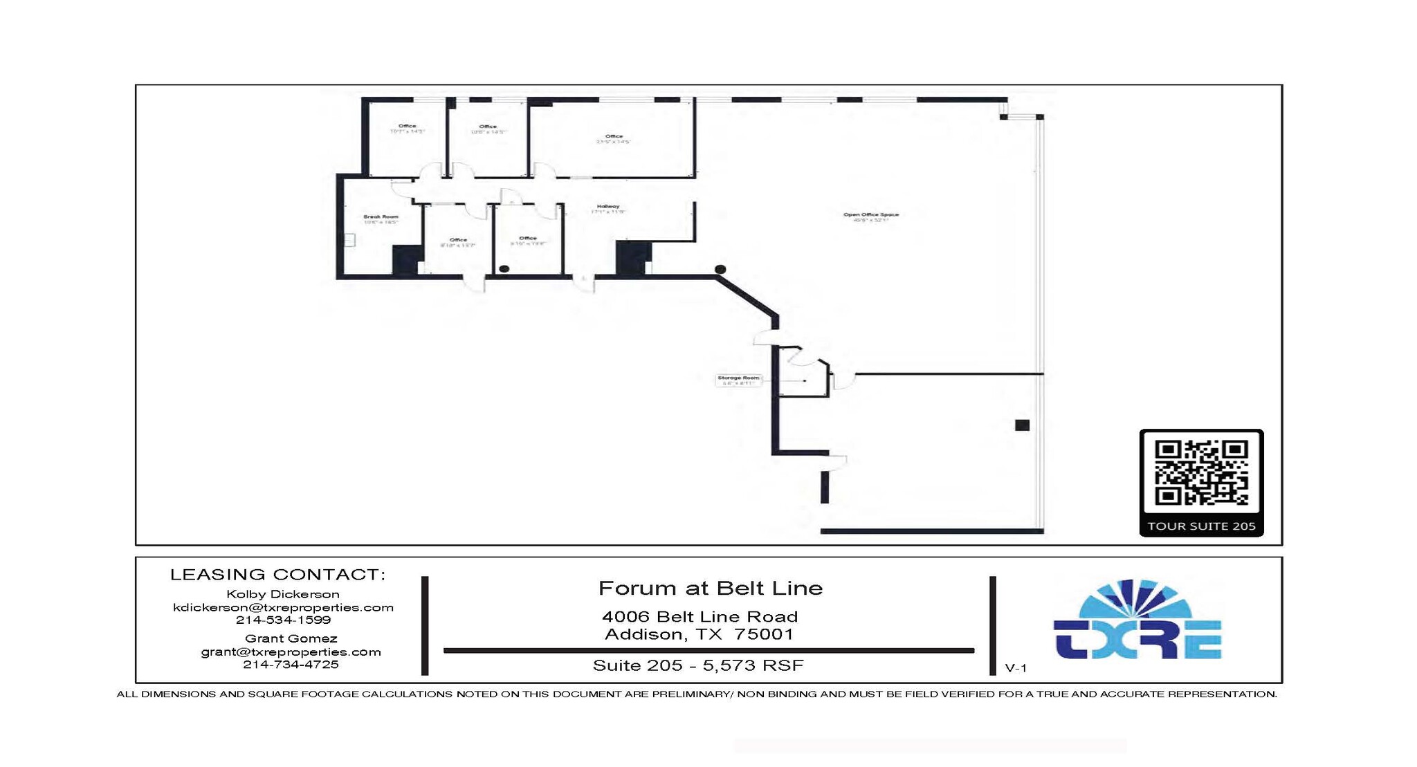 4004 Belt Line Rd, Addison, TX for lease Floor Plan- Image 1 of 1