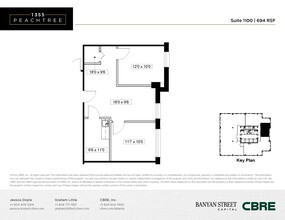 1355 Peachtree St NE, Atlanta, GA for lease Floor Plan- Image 1 of 1