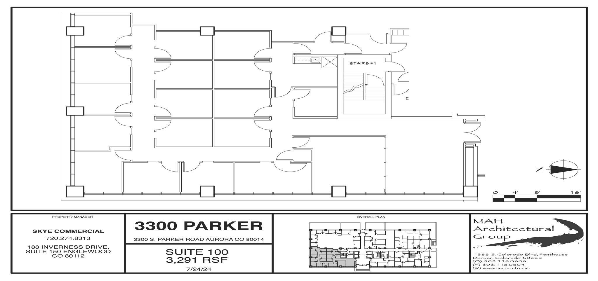 3300 S Parker Rd, Aurora, CO for lease Floor Plan- Image 1 of 1