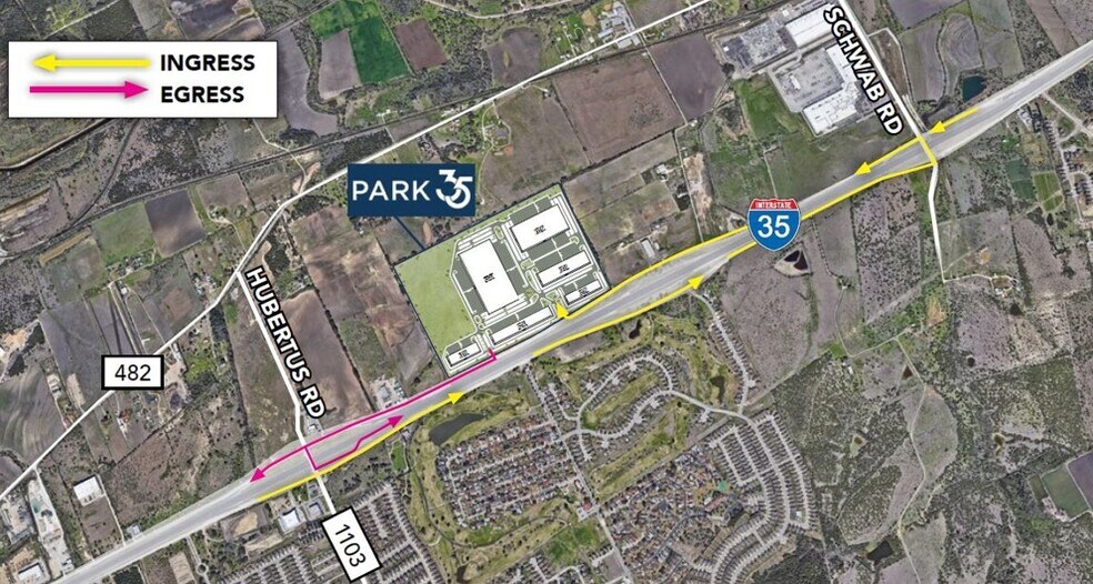 22867 IH-35, Schertz, TX for sale - Aerial - Image 3 of 13