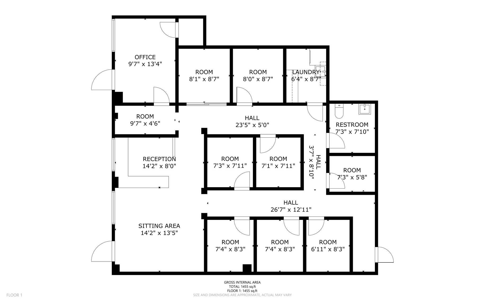 8161 Teal Dr, Easton, MD for lease Floor Plan- Image 1 of 1