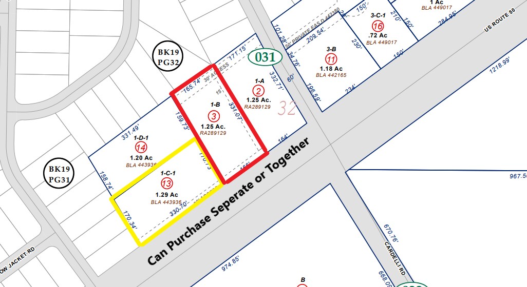 4460-4480 US 50, Dayton, NV for sale Plat Map- Image 1 of 1