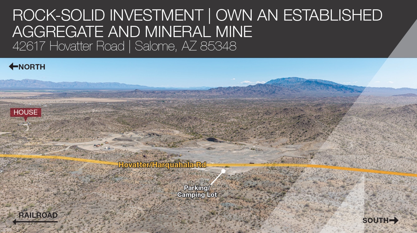 42617 Hovatter Rd, Salome, AZ for sale Aerial- Image 1 of 3