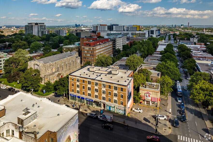 5360 Rue Sherbrooke O, Montréal, QC for lease - Aerial - Image 2 of 6