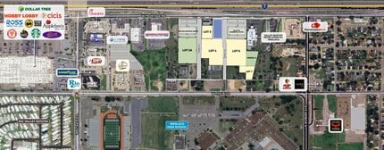 1221 W Expressway 83, Weslaco, TX - AERIAL  map view - Image1