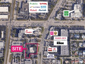 1832-1840 S Federal Hwy, Delray Beach, FL - aerial  map view