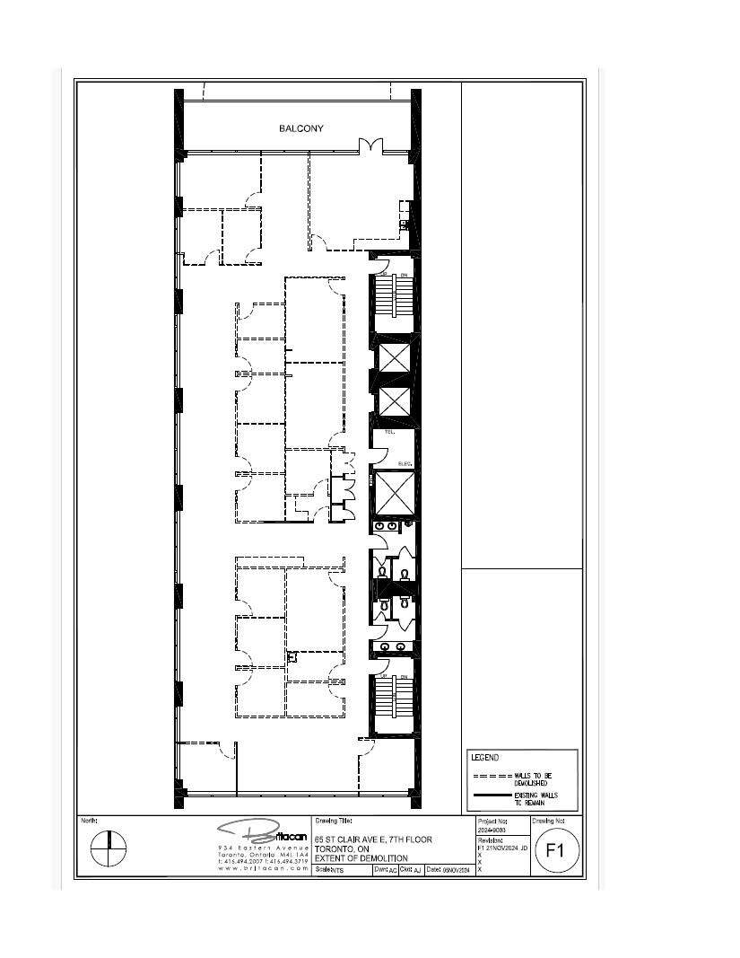 65 St Clair Ave E, Toronto, ON for lease Floor Plan- Image 1 of 1