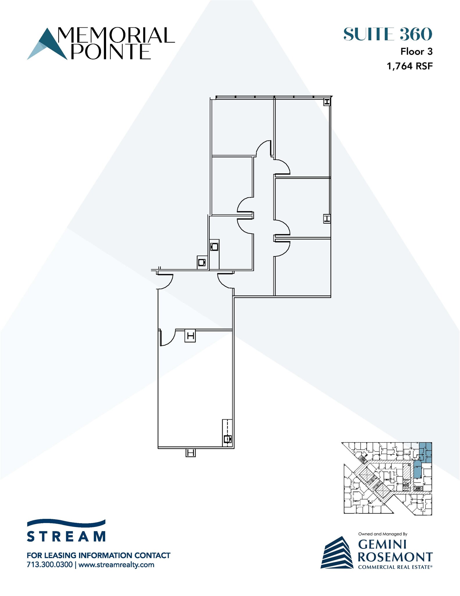 11767 Katy Fwy, Houston, TX for lease Floor Plan- Image 1 of 1