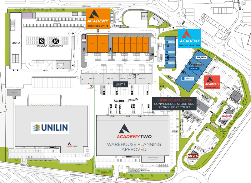 Lees Rd, Liverpool for lease - Site Plan - Image 2 of 2