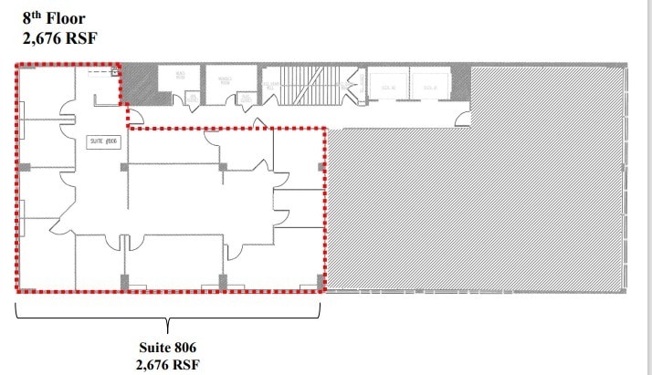8121 Georgia Ave, Silver Spring, MD for lease Floor Plan- Image 1 of 1