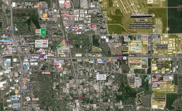 706-736 Greens Rd, Houston, TX - aerial  map view - Image1