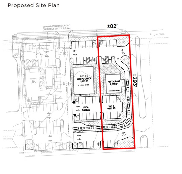 Spring Stuebner Rd & Holzwarth Rd, Spring, TX for sale - Site Plan - Image 3 of 3