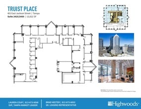 401 E Jackson St, Tampa, FL for lease Floor Plan- Image 1 of 1