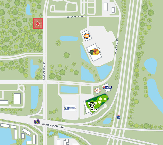 1305 S Falkenburg Rd, Tampa, FL for sale - Site Plan - Image 1 of 1