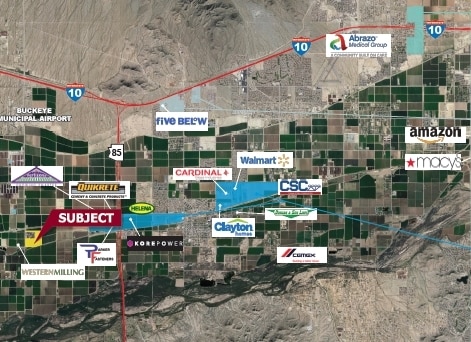 8600 S Palo Verde Rd, Buckeye, AZ for sale - Aerial - Image 2 of 3