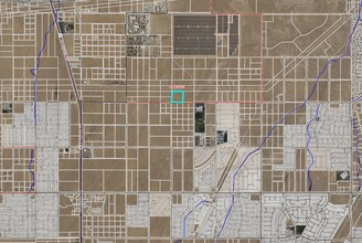 Hopland St 10 acres, Adelanto, CA - aerial  map view