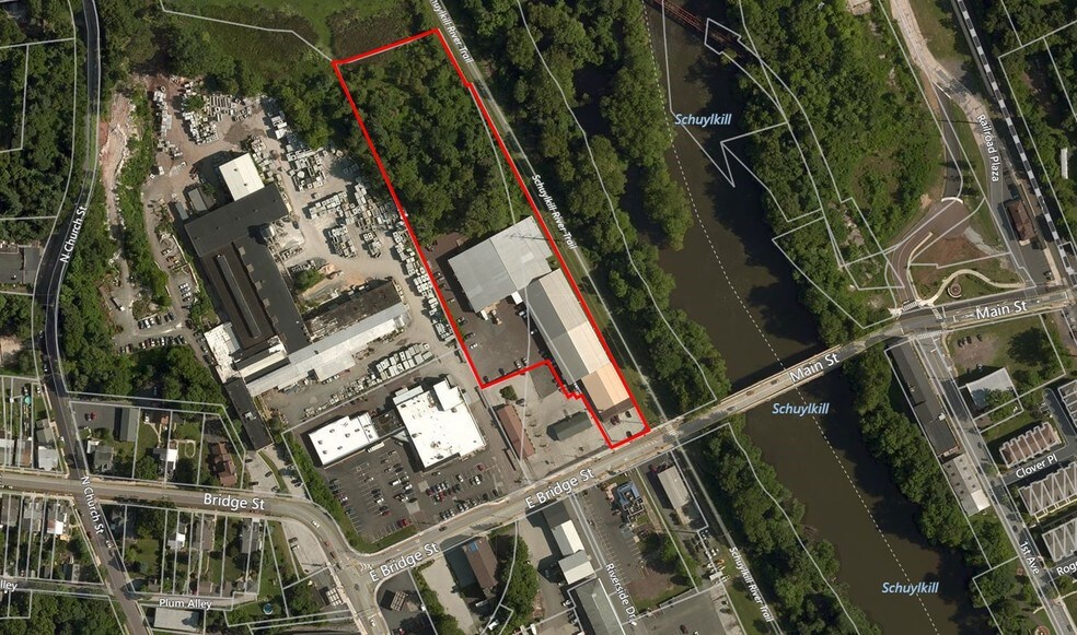 85 E Bridge St, Spring City, PA for sale - Aerial - Image 1 of 1