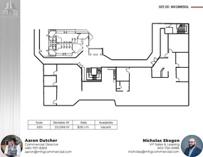 3033 N 44th St, Phoenix, AZ for lease Floor Plan- Image 2 of 8