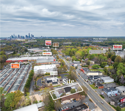 3734 Monroe Rd, Charlotte, NC - AERIAL  map view - Image1