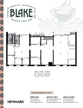 1730 Blake St, Denver, CO for lease Floor Plan- Image 1 of 1